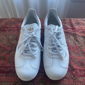 Adidas Stan Smith Women’s White Tennis Sneakers, Size 9
